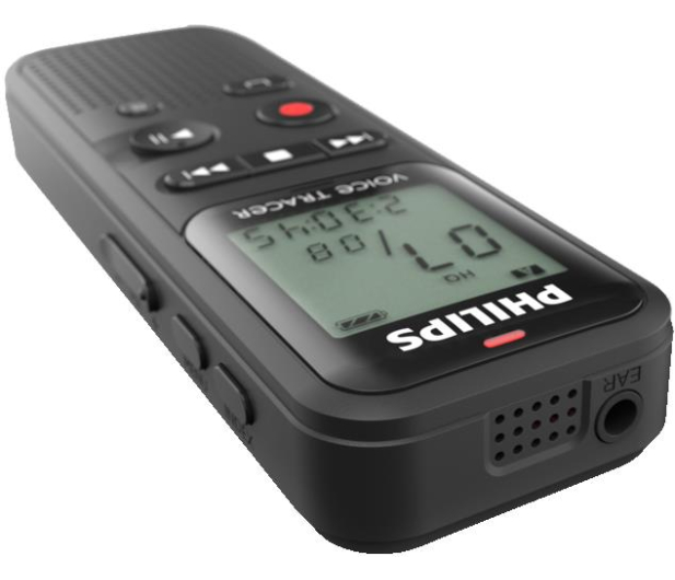 PHILIPS Dyktafon cyfrowy DVT1160 - 1150106 - zdjęcie 3
